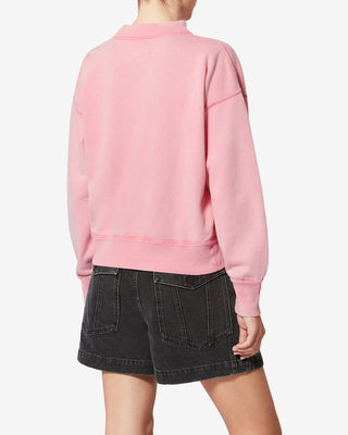 ISABEL MARANT ÈTOILE - Moby Sweatshirt - Bubblegum/Burgundy