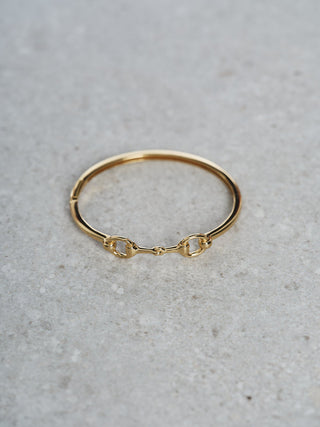 Englund1917 - Horsebit Bangle - Gold