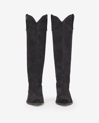 ISABEL MARANT ÈTOILE - Denvee High Boots - Faded Black