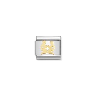 Nomination - Link ZODIAC 18k gold Gemini