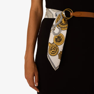 INOUI - Leather Belt Handle - Brown