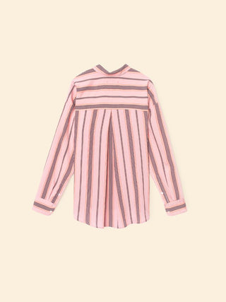 XIRENA - Jordy Shirt - Blush Stripe