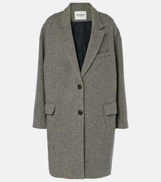 ISABEL MARANT ÈTOILE - Limiza Coat - Black/Ecru