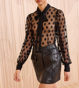 ULLA JOHNSON - Soraya Blouse - Noir