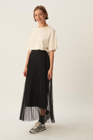 DES PETITS HAUTS - Tempo Skirt - Noir