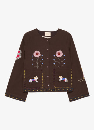 SISSEL EDELBO - Emmy Shirt - Fudge