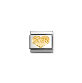 Nomination - Link SYMBOLS 18k gold HEART 2025