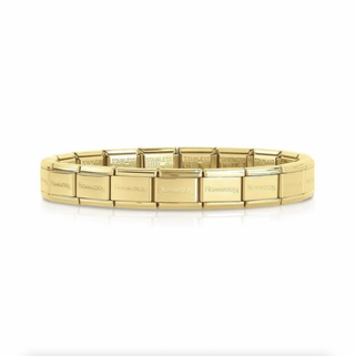 Nomination - 17 Links, Classic Base Bracelet Gold