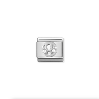 Nomination - Link ALPHABETH 925 sterling silver O