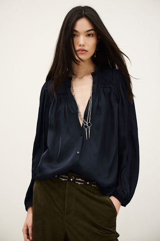 BA&SH - Cesira Shirt - Encre