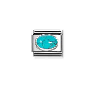 Nomination - Link HARD STONES 925 sterling silver VEIN TURQUOISE