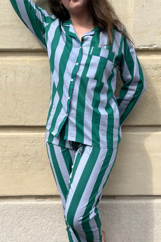 CURIOSITY LAB - Pyjamas Stripes - Vert