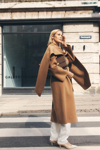 THE CURATED - The Tailored Coat - Camel