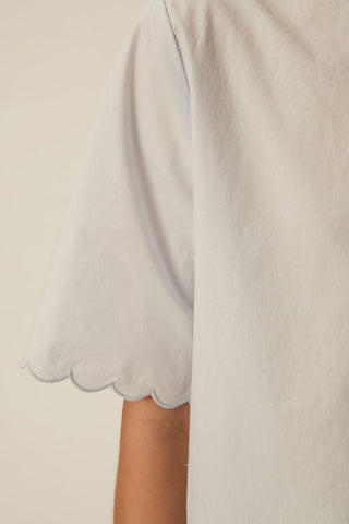 DES PETITS HAUTS - Rebeka Shirt - Celeste