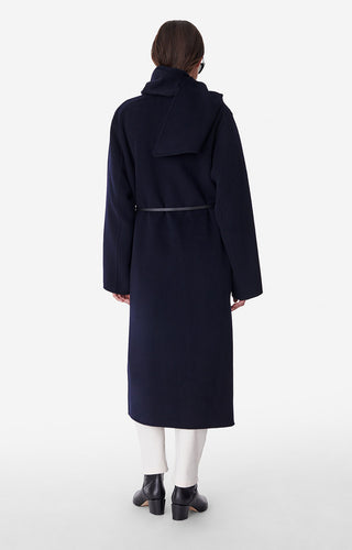 VANESSA BRUNO - Valeran Coat - Navy