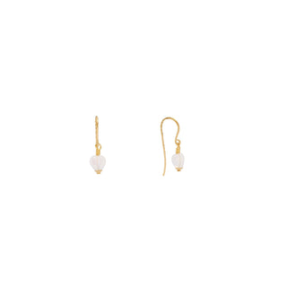 Pico Copenhagen - Sweetheart Earrings - Opal Snow