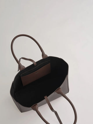 Koné - Filippo Work Bag - Vitello Dark Brown