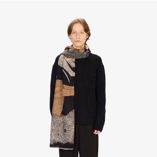 INOUI - Toutou Scarf 100 - Noir