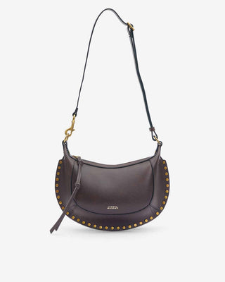 ISABEL MARANT ÈTOILE - Oskan Moon Shoulder Bag - Chocolate