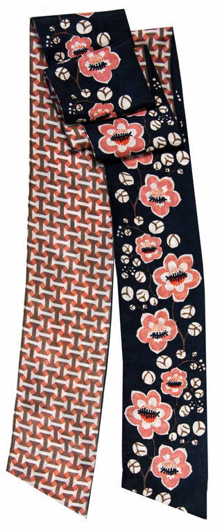 LES BELLES VAGABONDES - Bandeau Cotton Club - Marine