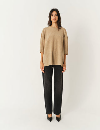 The Garment - Como Oversized Tee - Truffle