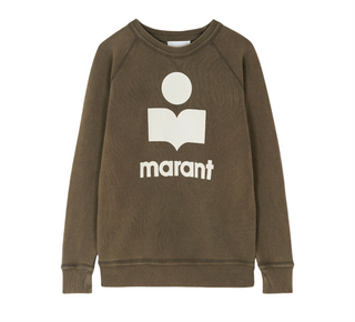 ISABEL MARANT ÈTOILE - Millyny Sweatshirt - Dark Bronze/Ecru