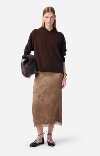 VANESSA BRUNO - Gilda Sweater - Marron