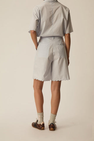 DES PETITS HAUTS - Rebby Bermuda Shorts - Celeste