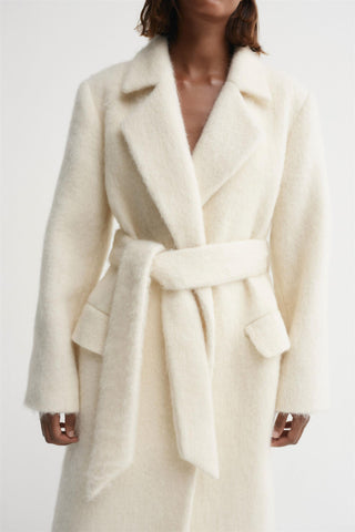 ALMADA LABEL - Ivy Coat - Cream (pre-order)