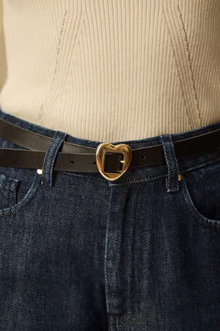 DES PETITS HAUTS - Oesme Belt - Noir