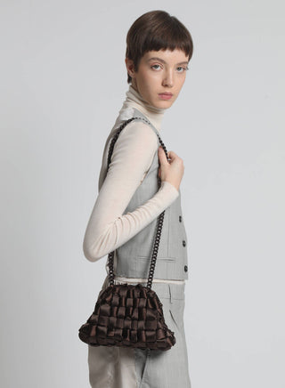 Maria La Rosa - Satin Mini Game - Brown