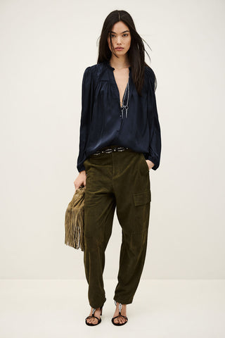 BA&SH - Cesira Shirt - Encre