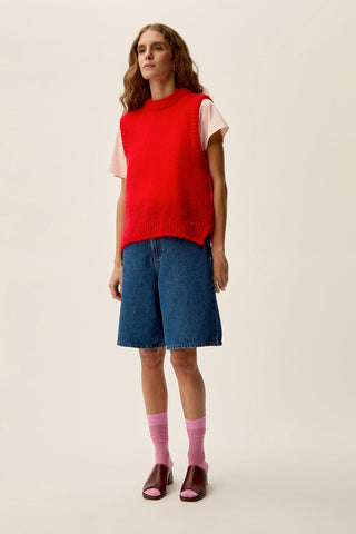 DES PETITS HAUTS - Alberto Sweater - Tomate