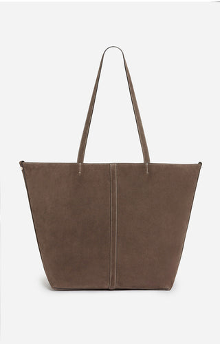 VANESSA BRUNO - Large Daily Bag - Taupe