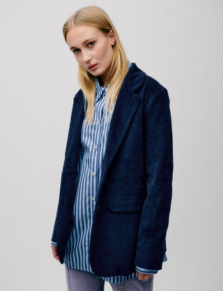 APOF - Nynne Shirt - Blue Stripe