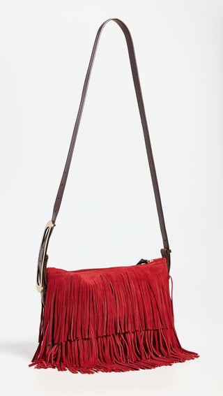 ISABEL MARANT ÈTOILE - Leyden Mini Shoulder Bag - Red