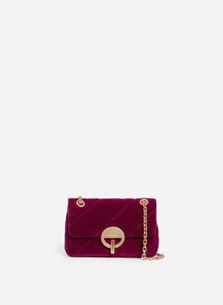 VANESSA BRUNO - Nano Moon Handbag - Berry