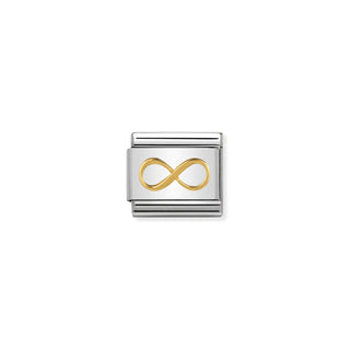 Nomination - Link SYMBOLS  18k gold Infinity