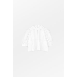 SKALL - Anemone Crop Blouse - Optic White