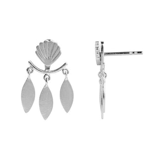 STINE A - Dancing Three Leaves Behind Ear - Silver Single