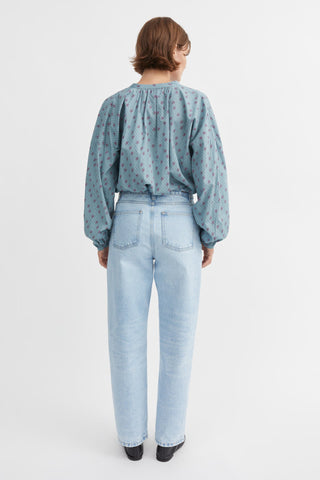 SKALL - Cilla Shirt - Florence Print/Blue