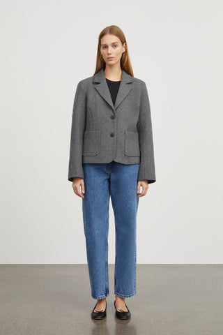 SKALL - Claire Blazer - Grey Structure