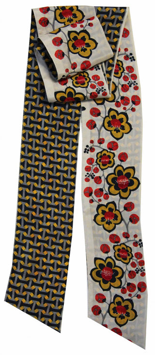 LES BELLES VAGABONDES - Bandeau Cotton Club - Jaune