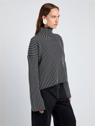 PROENZA SCHOULER - Elysia Sweater - Black/White