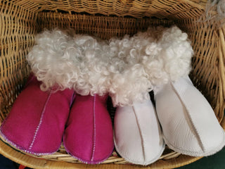 Ansarve Farm - Sheerling Slippers - Pink