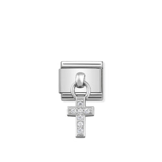 Nomination - Link CHARMS 925 sterling silver CROSS