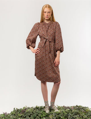 APOF - Madeline Dress - Antheia Brown