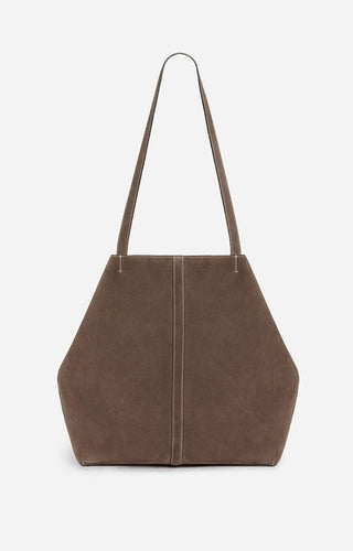 VANESSA BRUNO - Large Daily Bag - Taupe