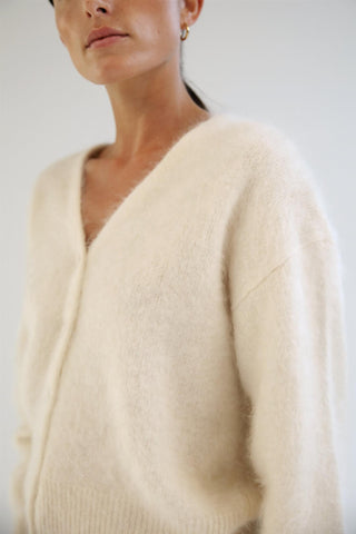 ALMADA LABEL - Esme Cardigan - Cream