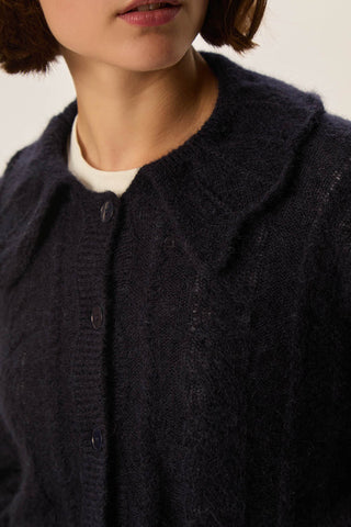 DES PETITS HAUTS - Capucine Cardigan - Marine